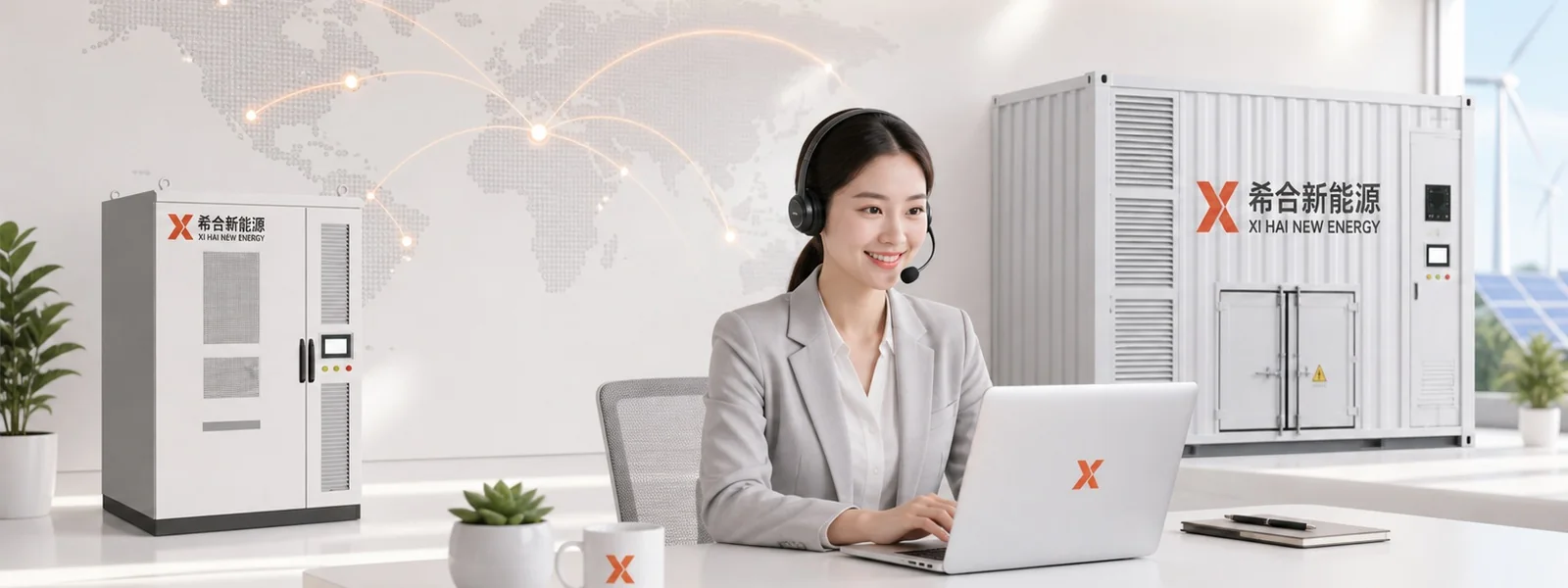 XI HAI NEW ENERGY thank you assistance support