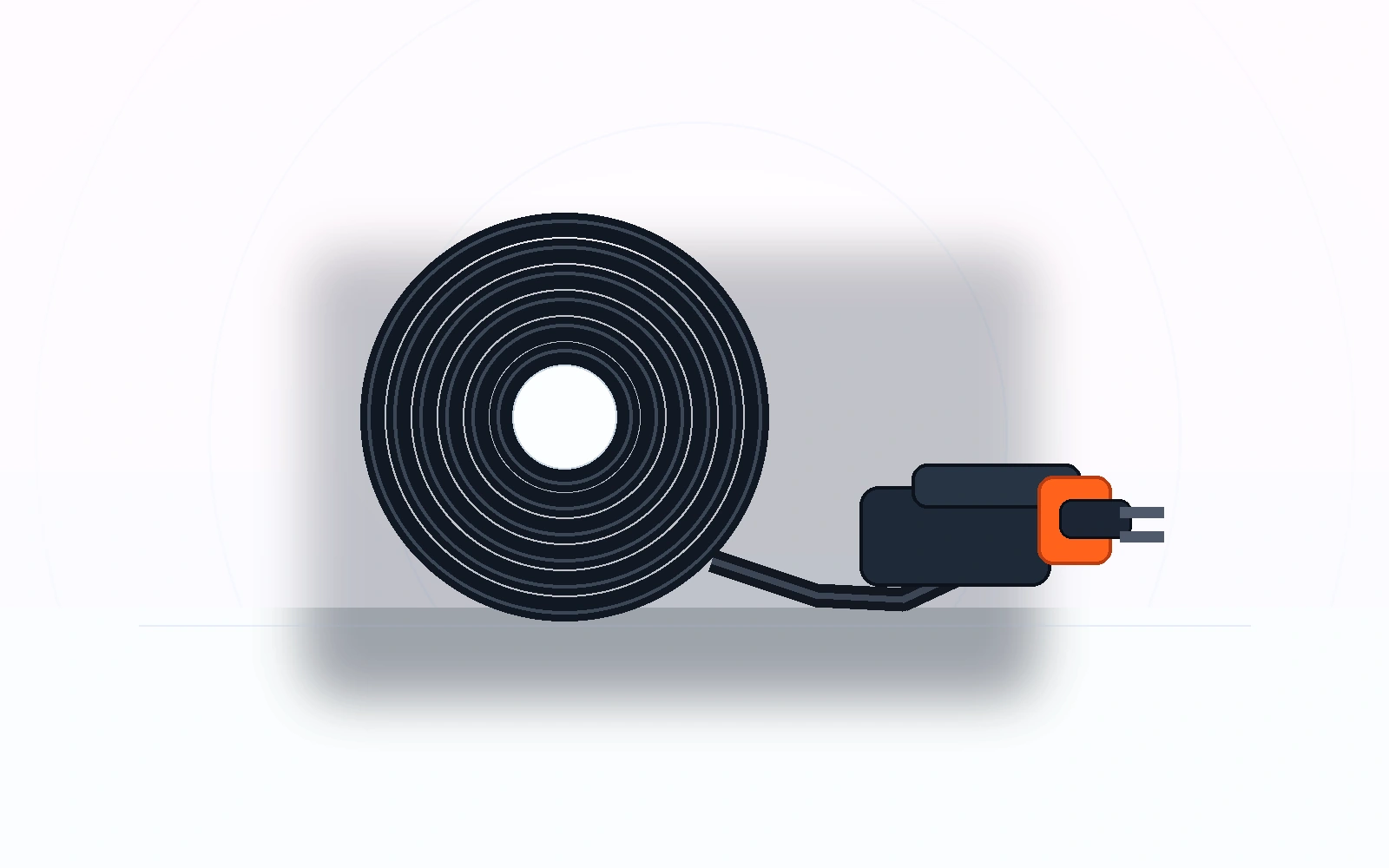 High-resolution electrical accessories cable and connector product hero visual